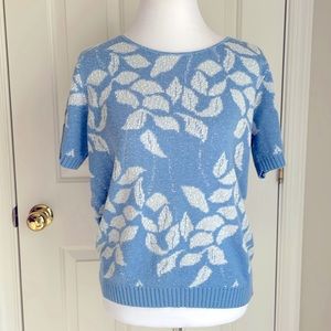 Vintage 1980s Kenneth Too Short Sleeve Sweater